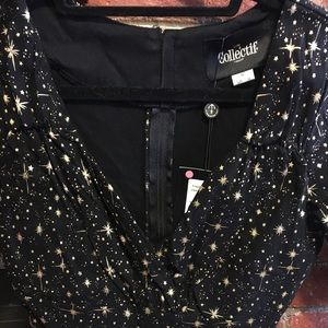 Collectif star print Trixie dress